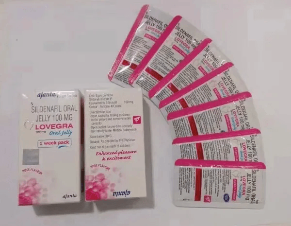 女性果凍威而鋼 Lovegra oral jelly 100mg 增添火花 點亮屬於妳的浪漫夜晚